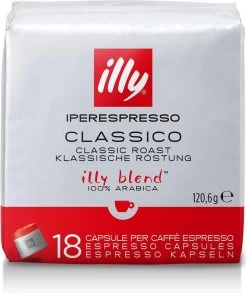 Illy - Iperespresso Koffie Home Classico 6 X 18 Capsules -Koffiedranken 1010x1200