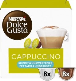 Nescafé Dolce Gusto Cappuccino Light Capsules - 48 Koffiecups -Koffiedranken 1129x1200
