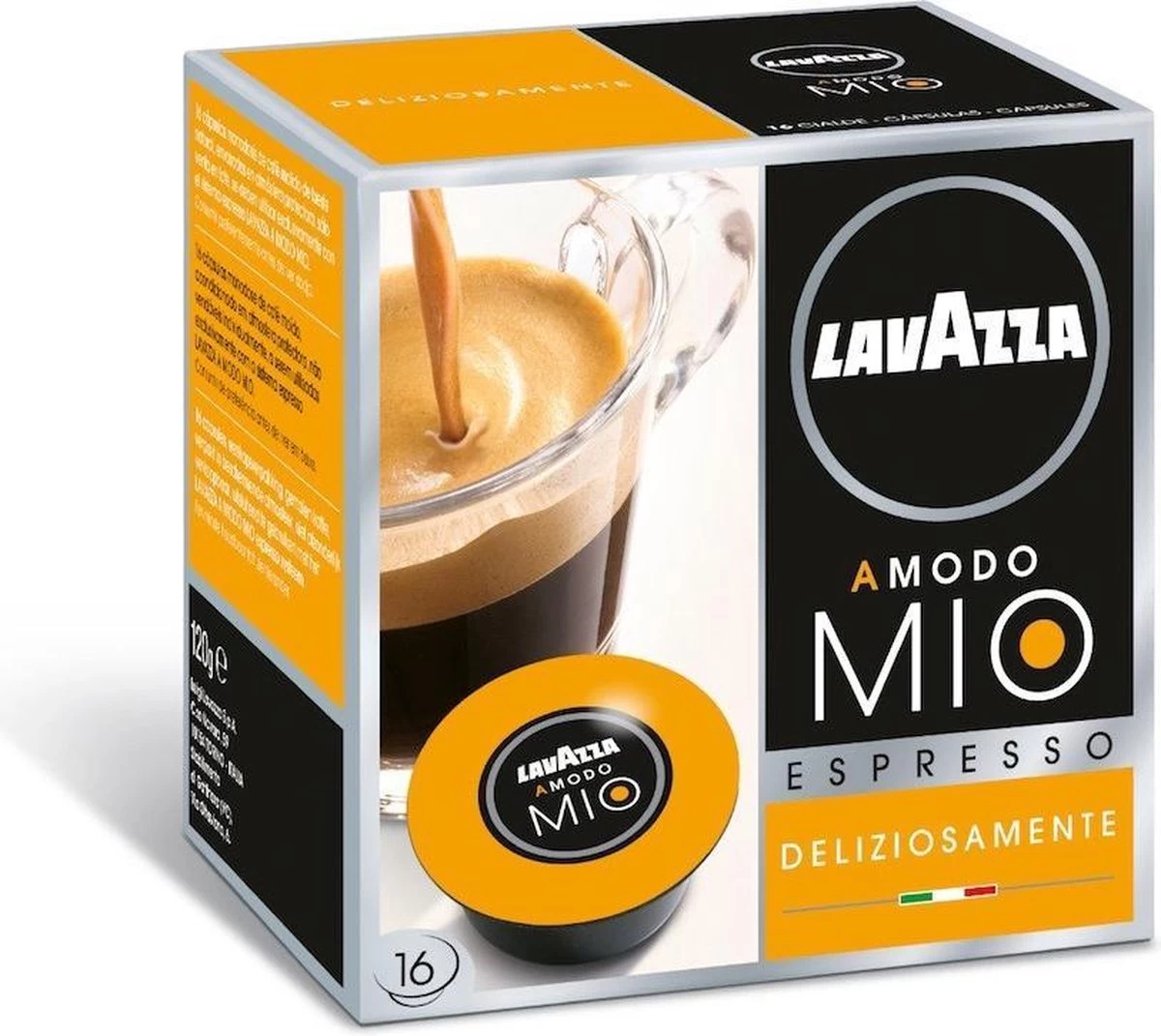 Lavazza A Modo Mio Delizioso Cups Grootverpakking - 16 X 16 Stuks 5 Lavazza A Modo Mio Delizioso Cups Grootverpakking - 16 X 16 Stuks - Afbeelding 3