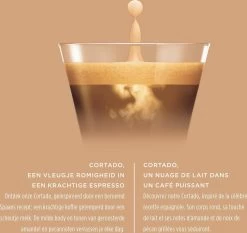 Nescafé Dolce Gusto Cortado Espresso Macchiato Capsules - 90 Koffiecups -Koffiedranken 1200x1130