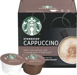 Starbucks By Dolce Gusto Cappuccino Capsules - 36 Koffiecups 10 Starbucks By Dolce Gusto Cappuccino Capsules - 36 Koffiecups -Koffiedranken 1200x1179