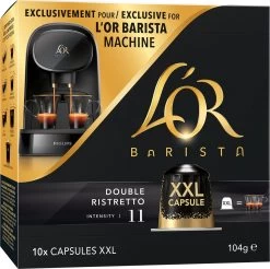 L'OR BARISTA XXL Ristretto (11) - 5 X 10 Koffiecups -Koffiedranken 1200x1197 3