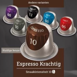 Douwe Egberts Espresso Krachtig Koffiecups - Intensiteit 10/12 - 10 X 20 Capsules -Koffiedranken 1200x1200 108
