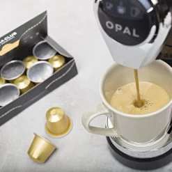 Aroma Club - Nespresso Compatible Capsules (120 St.) - No. 2 Smooth James - Intensiteit 3/5 - Espresso & Lungo - 100% Aluminium Koffiecups -Koffiedranken 1200x1200 40