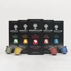 Aroma Club - Nespresso Compatible Capsules (120 St.) - No. 2 Smooth James - Intensiteit 3/5 - Espresso & Lungo - 100% Aluminium Koffiecups -Koffiedranken 1200x1200 42