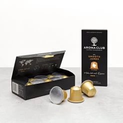 Aroma Club - Proefpakket Nespresso Compatible Capsules (100 St.) - 5 Smaken - Espresso & Lungo - 100% Aluminium Koffiecups -Koffiedranken 1200x1200 54