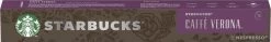 Starbucks By Nespresso Caffe Verona Dark Roast Capsules - 120 Koffiecups -Koffiedranken 1200x191