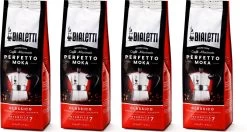 Bialetti Moka Classico Gemalen Koffie - 4 X 250 Gram