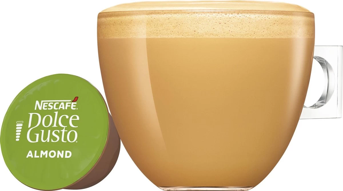 Nescafé Dolce Gusto Almond Macchiato Capsules - Vegan Koffie - 36 Koffiecups 13 Nescafé Dolce Gusto Almond Macchiato Capsules - Vegan Koffie - 36 Koffiecups - Afbeelding 11