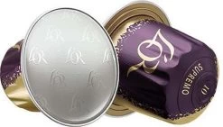 L'OR Espresso Supremo Koffiecups - Intensiteit 10/12 - 10 X 10 Capsules -Koffiedranken 1200x683