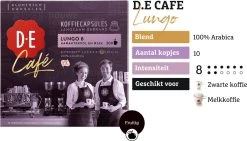 Douwe Egberts D.E Café Lungo Koffiecups - Intesiteit 8/12 - 10 X 20 Capsules 14 Douwe Egberts D.E Café Lungo Koffiecups - Intesiteit 8/12 - 10 X 20 Capsules -Koffiedranken 1200x685 1