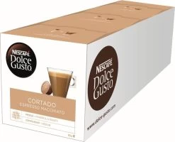 Nescafé Dolce Gusto Cortado Espresso Macchiato Capsules - 48 Koffiecups -Koffiedranken 1200x971