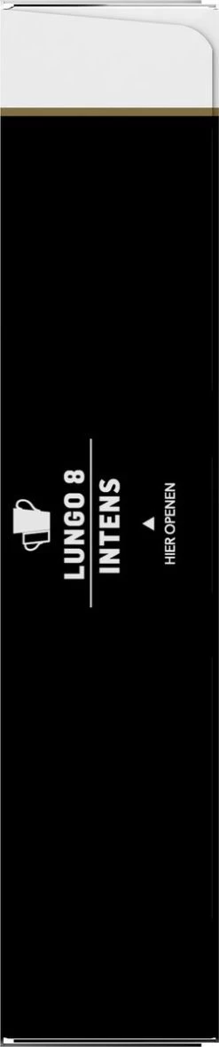 Douwe Egberts Lungo Intens Koffiecups - Intensiteit 8/12 - 10 X 10 Capsules -Koffiedranken 251x1200