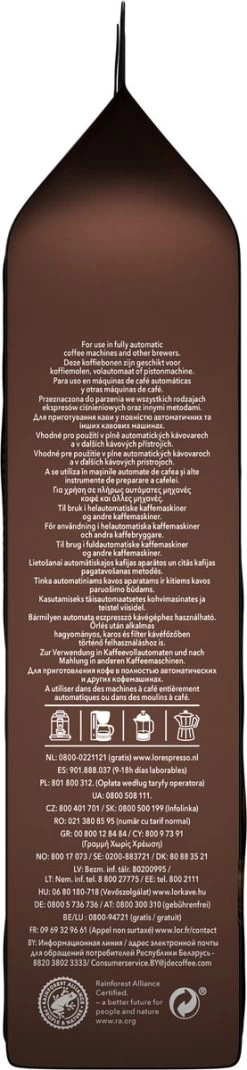 L'OR Espresso Forza Koffiebonen (9) - 4 X 500 Gram -Koffiedranken 277x1200 1