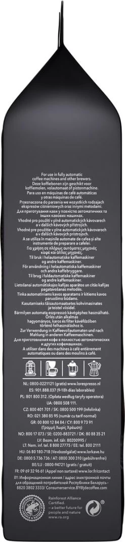 L'OR Espresso Onyx Koffiebonen (12) - 4 X 500 Gram -Koffiedranken 277x1200