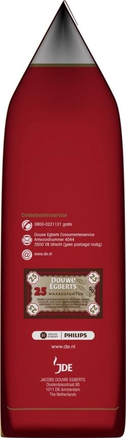 Douwe Egberts Aroma Rood Koffiepads - 4 X 54 Pads -Koffiedranken 346x1200