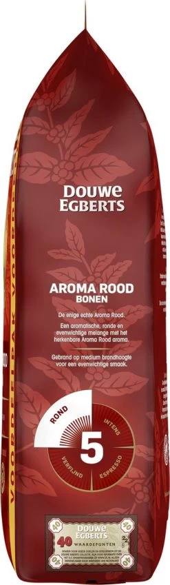 Douwe Egberts Aroma Rood Koffiebonen - 4 X 1000 Gram - Extra Grote Verpakking -Koffiedranken 349x1200 2