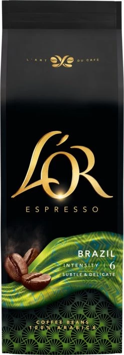 L'OR Espresso Origins Brazil Koffiebonen (6) - 4 X 500 Gram -Koffiedranken 420x1200