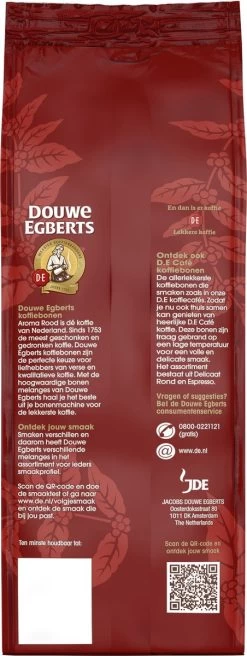 Douwe Egberts Aroma Rood Koffiebonen - 6 X 500 Gram -Koffiedranken 452x1200 3