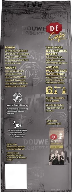 Douwe Egberts D.E Café Espresso Koffiebonen - Intensiteit 7/9 - 4 X 500 Gram -Koffiedranken 453x1200 13