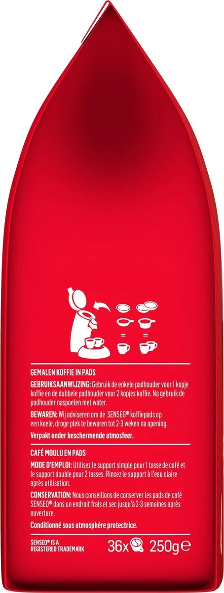 Senseo Classic Koffiepads - 5/9 Intensiteit - 10 X 36 Pads 5 Senseo Classic Koffiepads - 5/9 Intensiteit - 10 X 36 Pads - Afbeelding 3