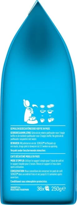 Senseo Decaf Koffiepads - 5/9 Intensiteit - 10 X 36 Pads -Koffiedranken 454x1200 4