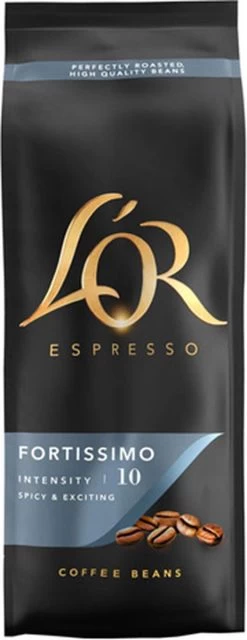 L'OR Espresso Fortissimo Koffiebonen (10) - 4 X 500 Gram -Koffiedranken 463x1200