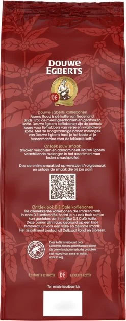 Douwe Egberts Aroma Rood Koffiebonen - 4 X 1000 Gram - Extra Grote Verpakking -Koffiedranken 472x1200 1