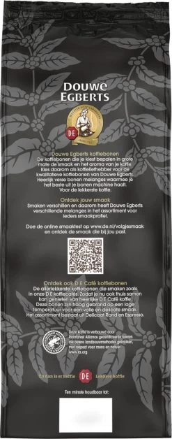 Douwe Egberts Espresso Koffiebonen - 4 X 1000 Gram - Extra Grote Verpakking 12 Douwe Egberts Espresso Koffiebonen - 4 X 1000 Gram - Extra Grote Verpakking -Koffiedranken 472x1200 3