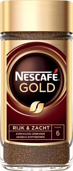 Nescafé Gold Oploskoffie - 6 Potten à 200 Gram -Koffiedranken 515x1200