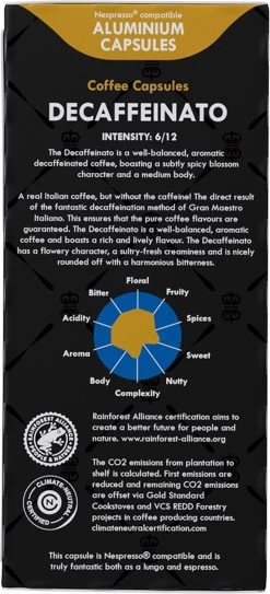 Gran Maestro Italiano - Koffiecups - Nespresso Compatibel Proefpakket - Espresso, Lungo En Meer - 10 X 20 Cups -Koffiedranken 546x1200 3