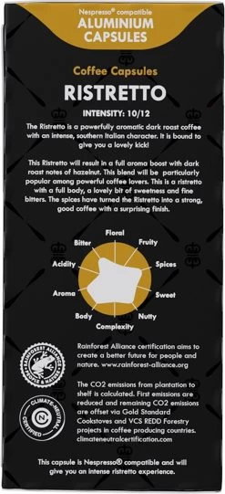 Gran Maestro Italiano - Koffiecups - Nespresso Compatibel Proefpakket - Espresso, Lungo En Meer - 10 X 20 Cups -Koffiedranken 548x1200