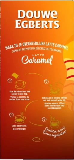 Douwe Egberts Verwenkoffie Latte Caramel Oploskoffie - 5 X 8 Zakjes 15 Douwe Egberts Verwenkoffie Latte Caramel Oploskoffie - 5 X 8 Zakjes -Koffiedranken 559x1200 2