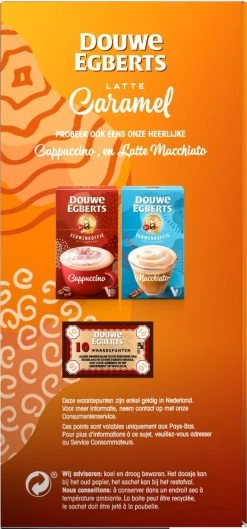 Douwe Egberts Verwenkoffie Latte Caramel Oploskoffie - 5 X 8 Zakjes 16 Douwe Egberts Verwenkoffie Latte Caramel Oploskoffie - 5 X 8 Zakjes -Koffiedranken 560x1200 3