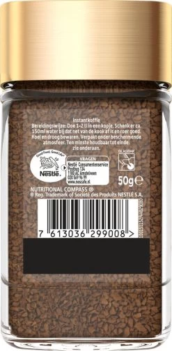 Nescafé Gold Oploskoffie - 12 Potten à 50 Gram -Koffiedranken 588x1200 1