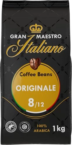 Gran Maestro Italiano - Orginale - Koffiebonen - Bonen Voor Espresso En Lungo - Arabica – 4 X 1kg 10 Gran Maestro Italiano - Orginale - Koffiebonen - Bonen Voor Espresso En Lungo - Arabica – 4 X 1kg -Koffiedranken 602x1200 3