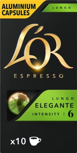 L'OR Lungo Elegante Koffiecups - Intensiteit 6/12 - 10 X 10 Capsules -Koffiedranken 606x1200 1