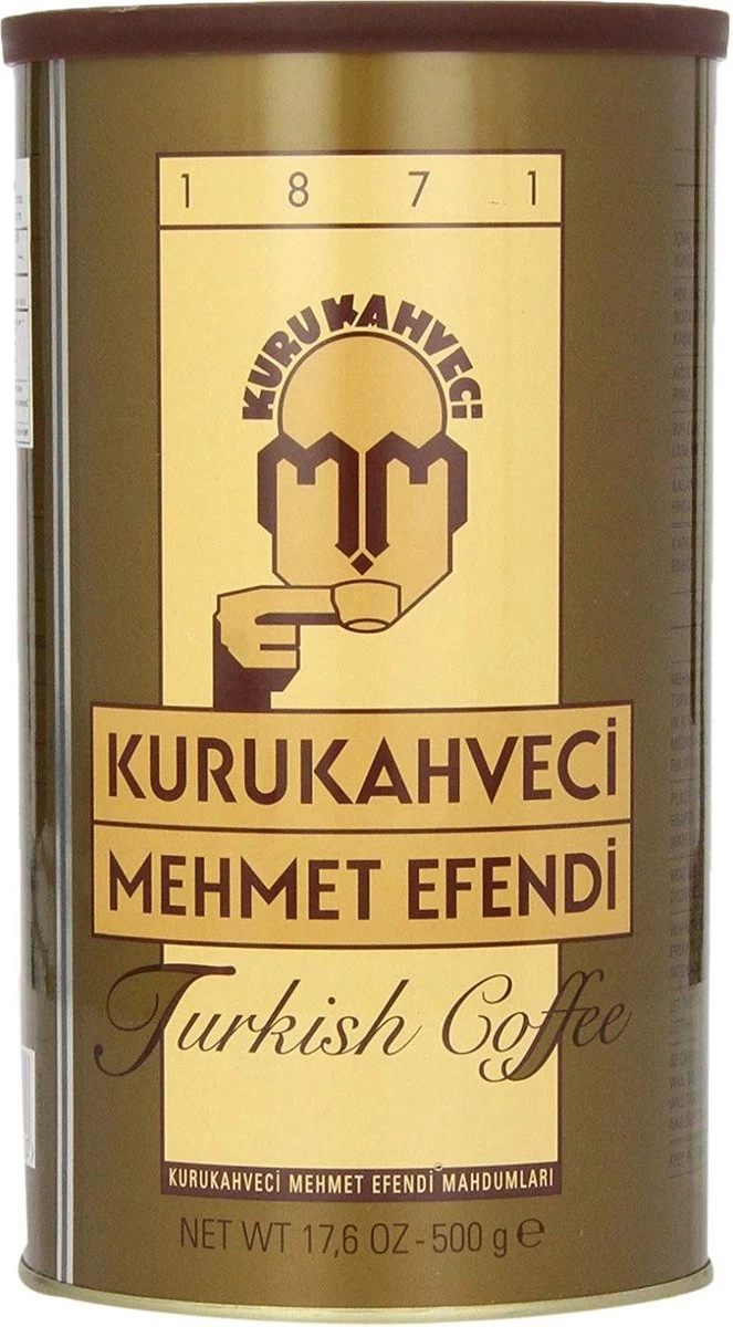 Turkse Koffie Kurukahveci Mehmet Efendi 500 Gram Gemalen Koffie 4 Turkse Koffie Kurukahveci Mehmet Efendi 500 Gram Gemalen Koffie - Afbeelding 2
