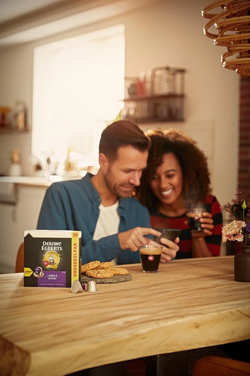 Douwe Egberts Lungo Intens (8) - 5 X 40 Koffiecups 9 Douwe Egberts Lungo Intens (8) - 5 X 40 Koffiecups - Afbeelding 7