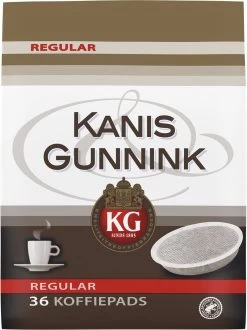 Kanis & Gunnink Regular Koffiepads - 10 X 36 Pads -Koffiedranken 898x1200 2