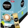 Nescafé Gold Coconut Macchiato Oploskoffie - 6 Doosjes à 6 Zakjes -Koffiedranken 906x1200