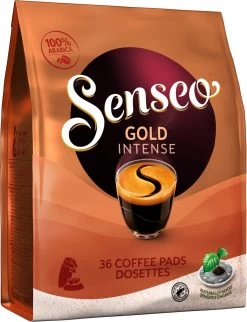 Senseo Gold Intense Koffiepads - 7/9 Intensiteit - 4 X 36 Pads -Koffiedranken 920x1200 1