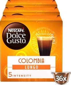 Nescafé Dolce Gusto Absolute Origins Colombia Lungo Capsules - 36 Koffiecups - GB-ORG-05